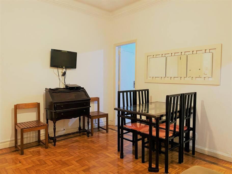 Apartamento Acolhedor Na Avenida Atlantica 里约热内卢 外观 照片